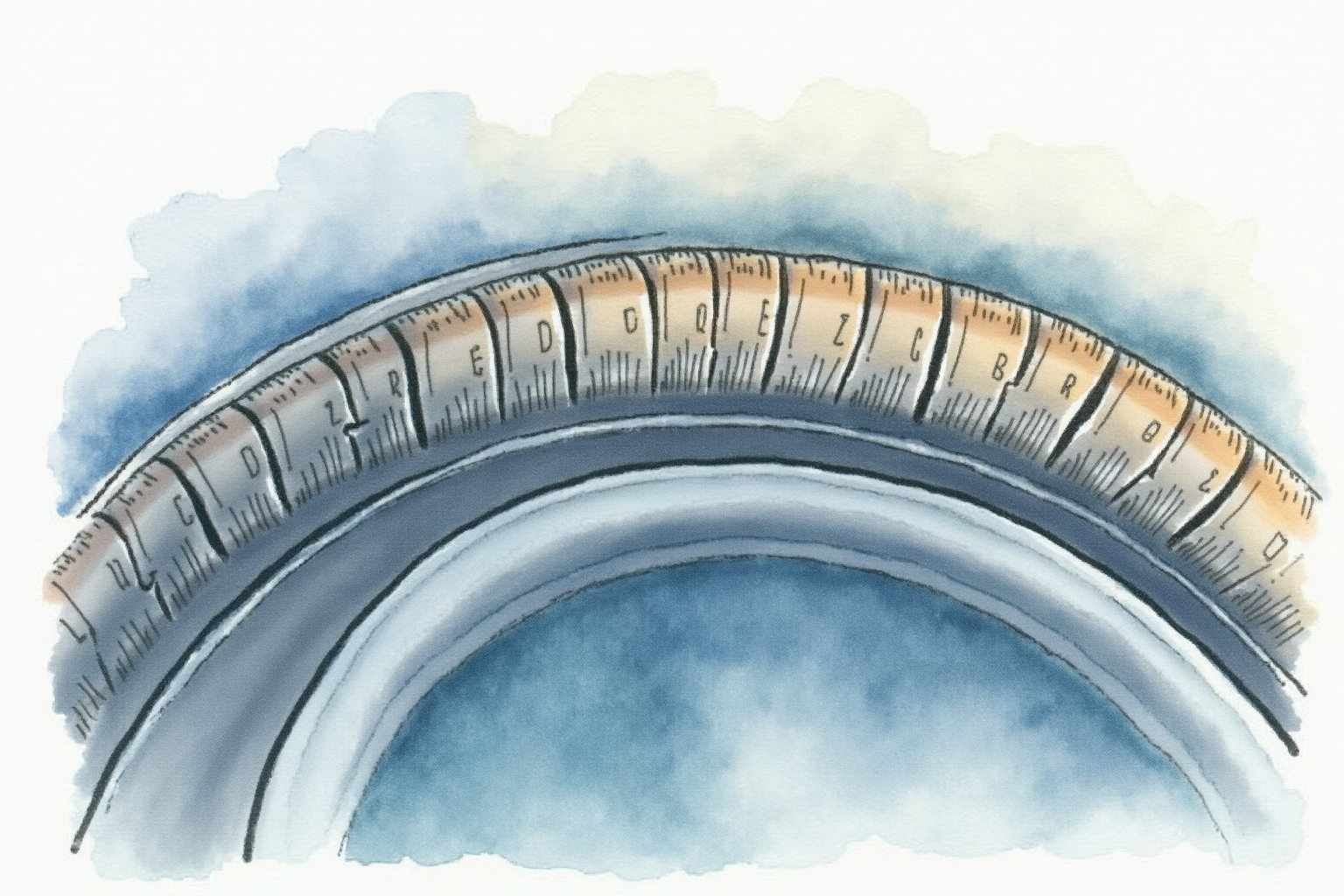 Car tire close-up showing tread and proper inflation