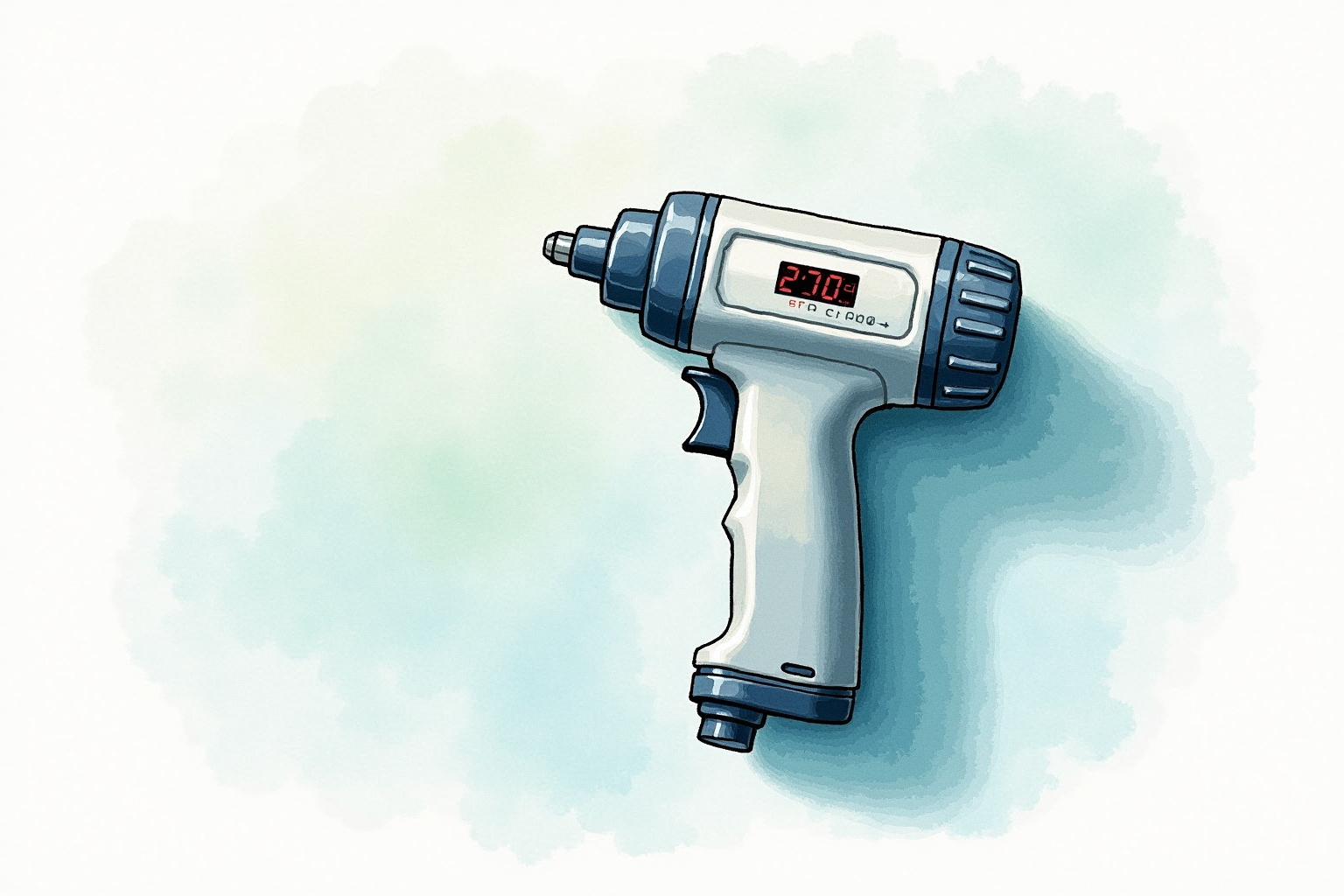 Rechargeable cordless tire inflator with digital pressure display
