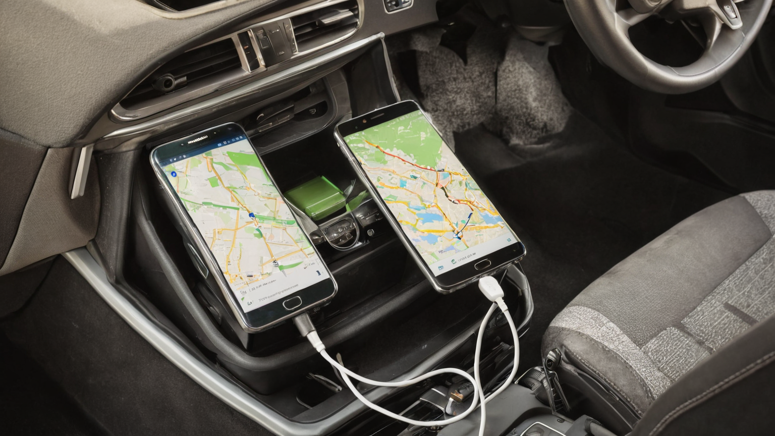 Phone power and paper map backup