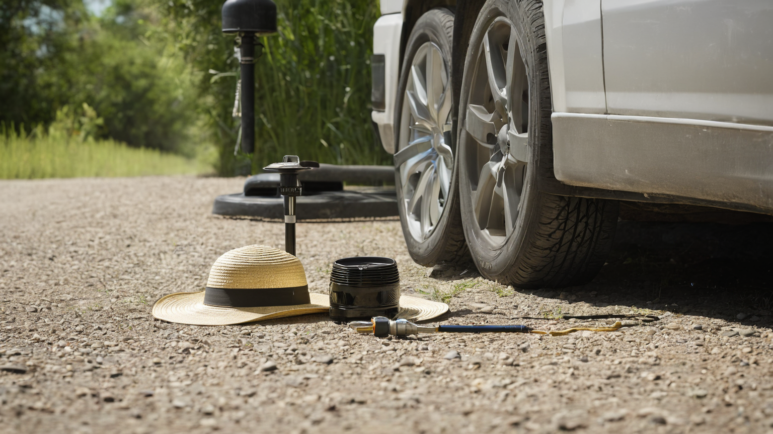 Summer roadside shade plan
