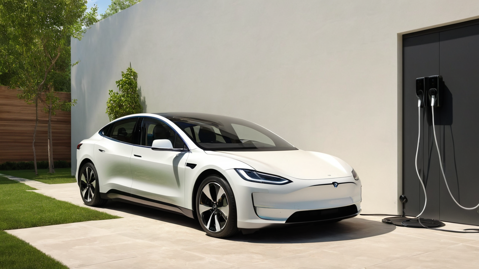 Shaded EV charging