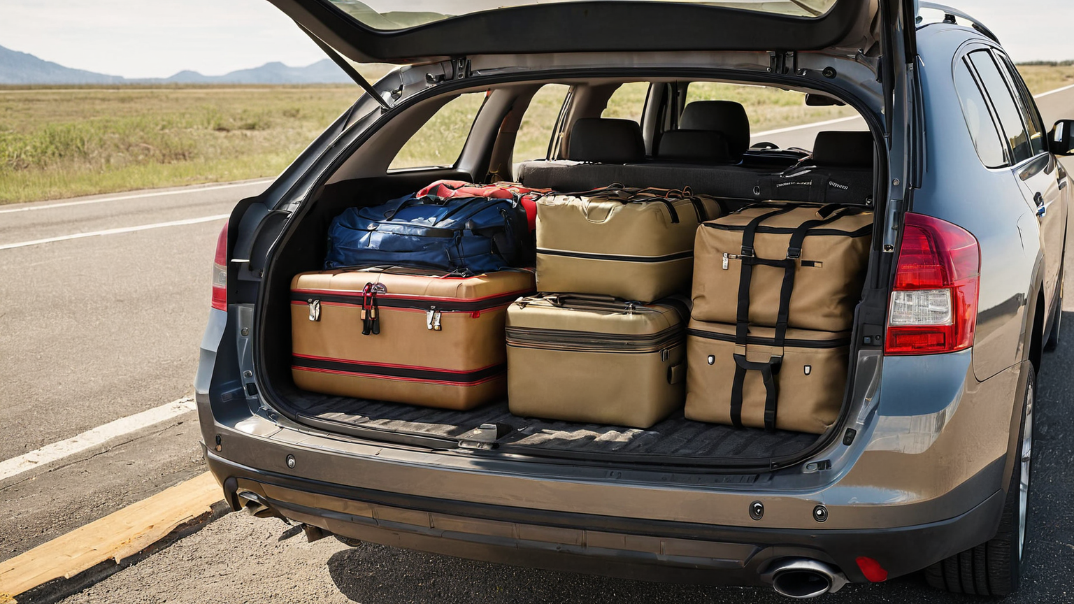 Packed trunk load planning