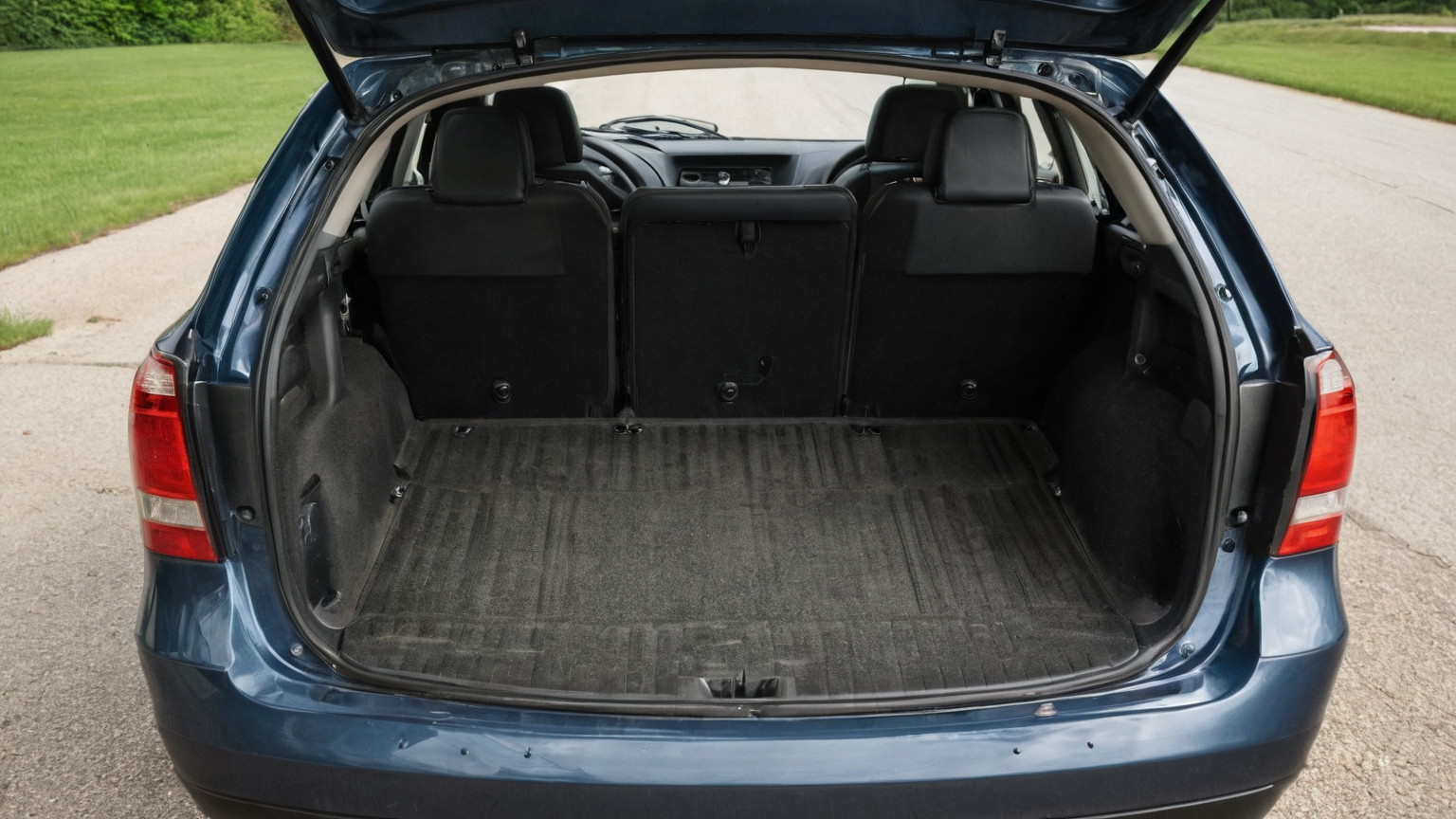 Open wagon cargo area showing the condition of the floor lining